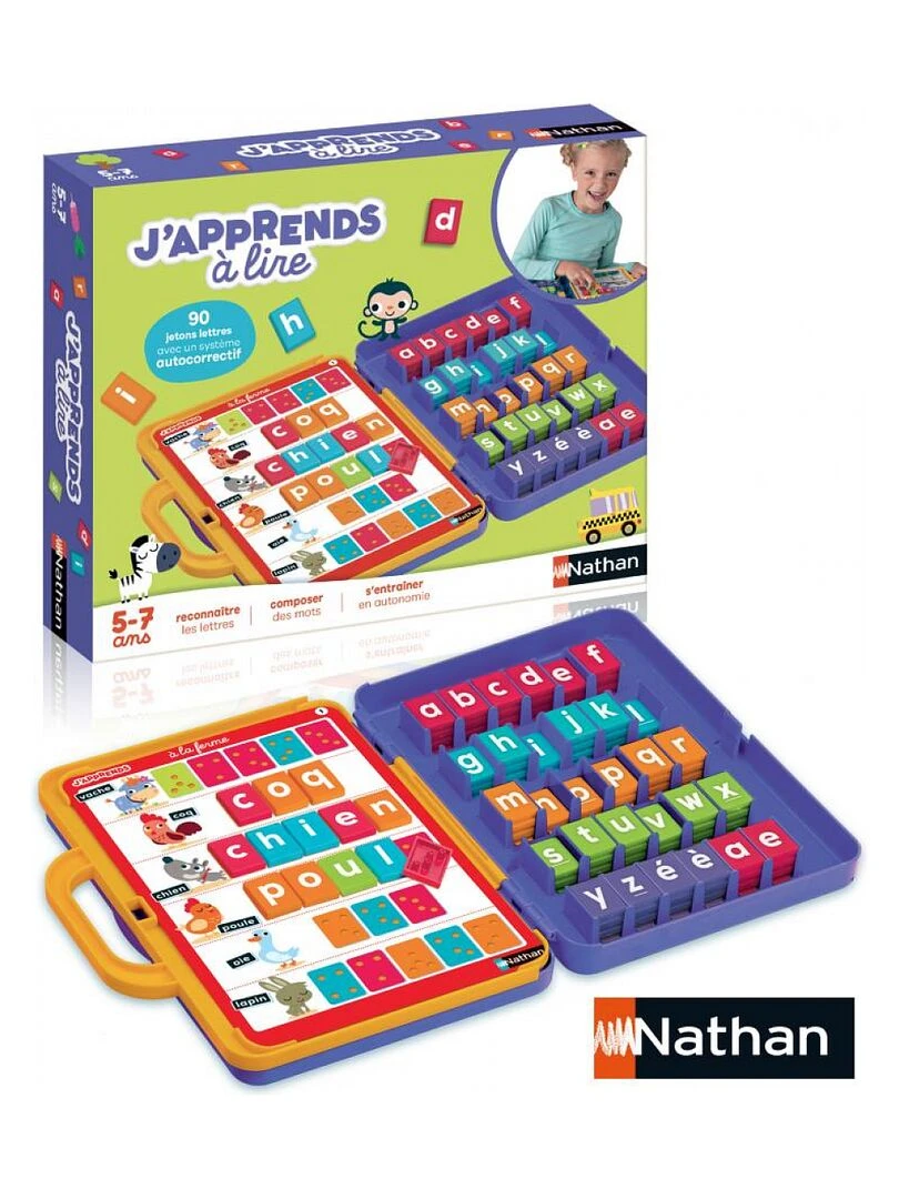 J apprends a lire Jeu nathan N/A