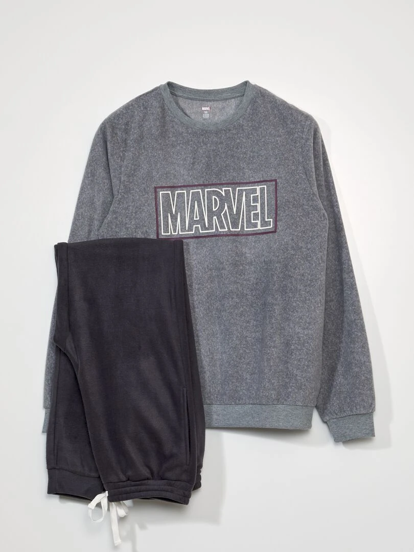 Pyjama long en polaire 'Marvel' 2 pièces Marvel