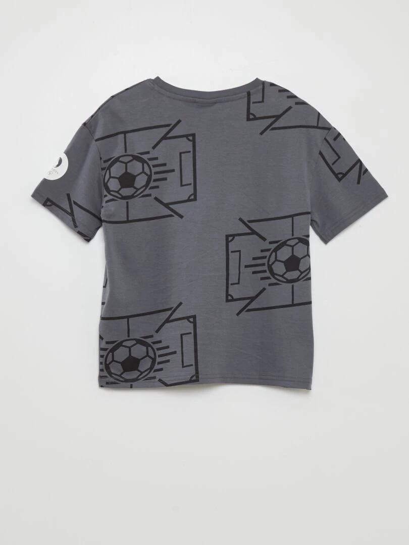 T shirt large en coton   Paris 2024   BLANC