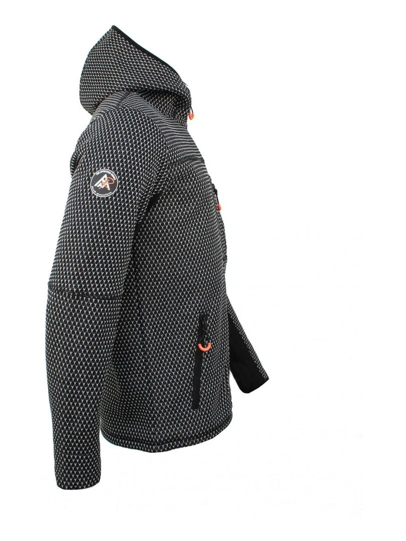 Blouson polaire homme CYRUS   PEAK MOUNTAIN   Noir Noir