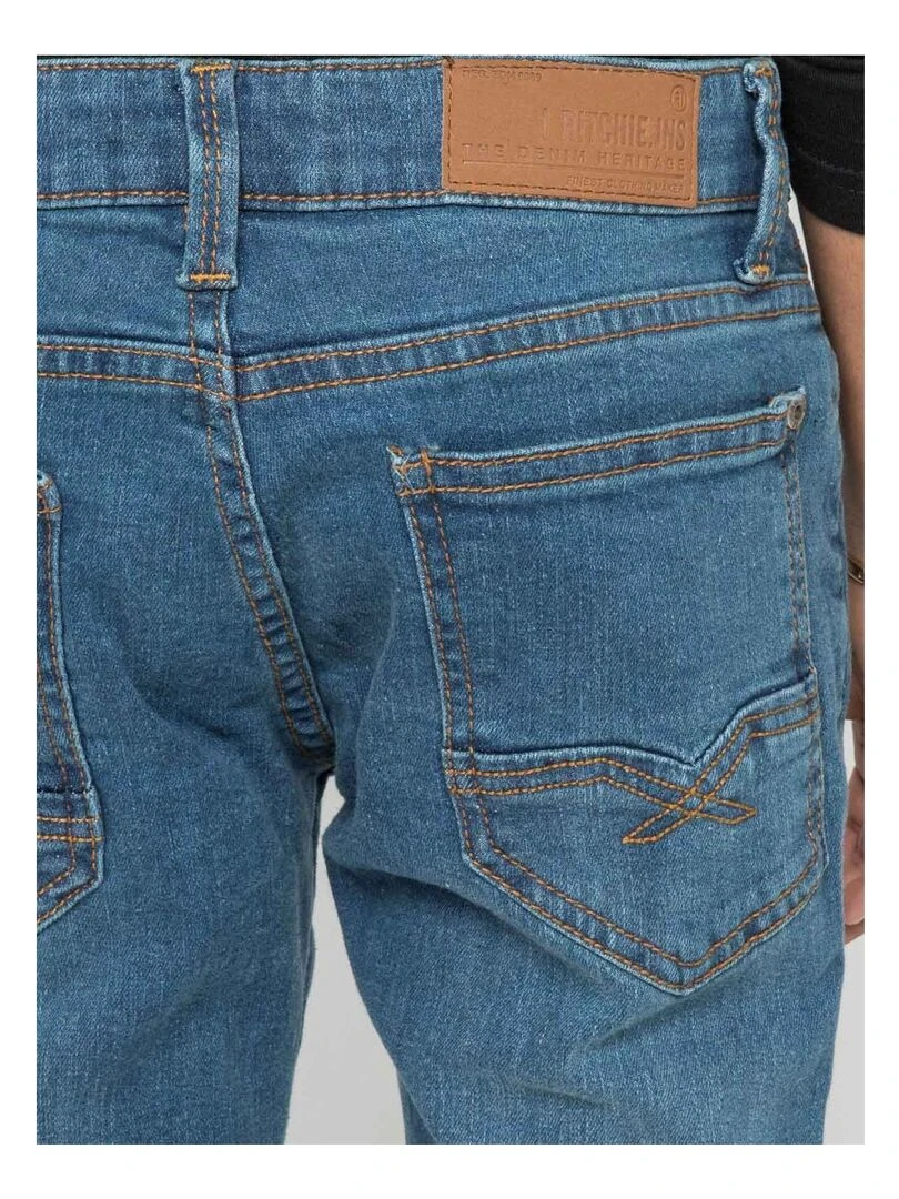 Jean coupe ajustée SOGOBA J   Bleu clair