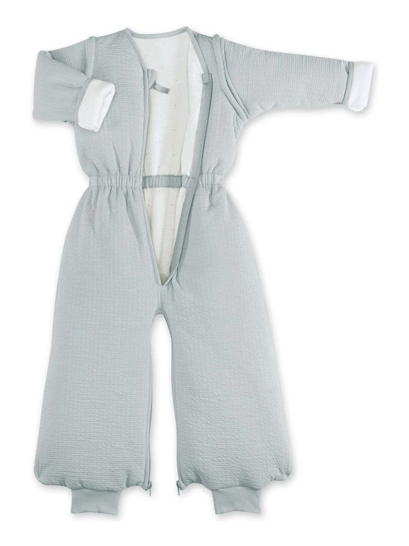 Bemini Gigoteuse jambes séparables Pady Tetra Jersey et jersey Gris