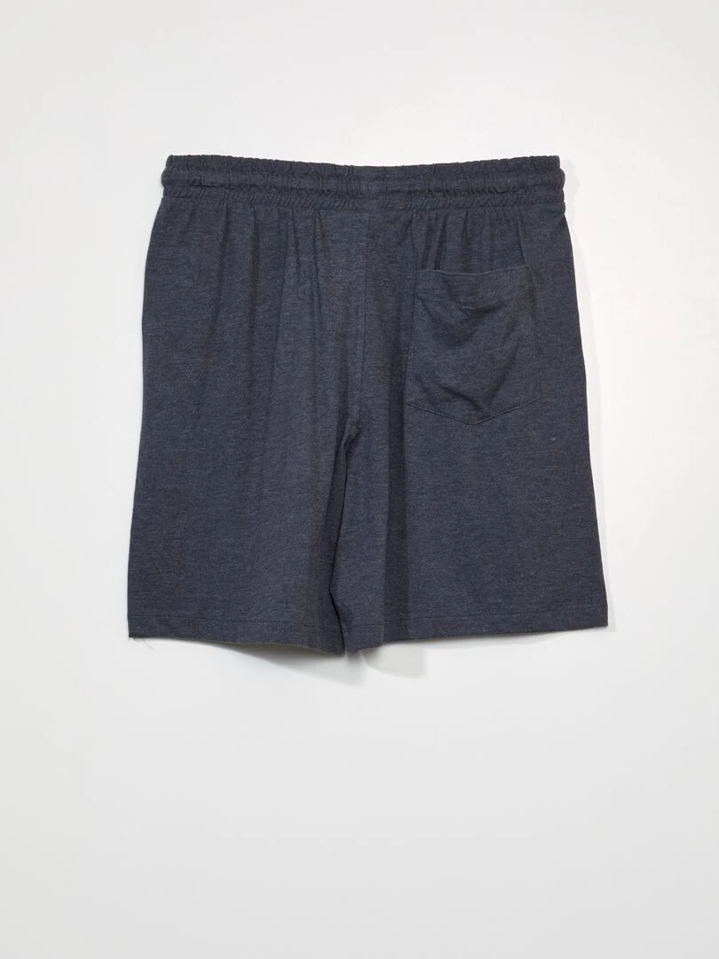 Short en jersey   Lot de 2   Vert/gris