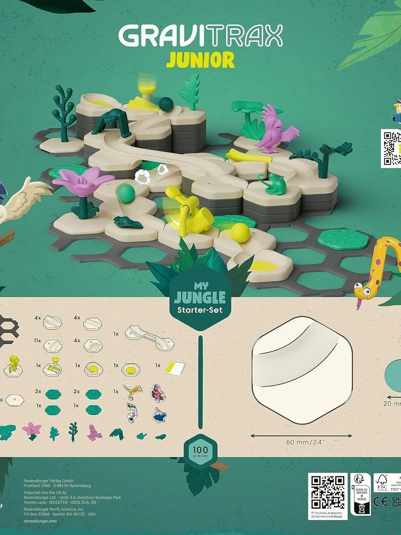 Gravitrax Junior   Circuit de billes   Jeu de construction créatif   N/A
