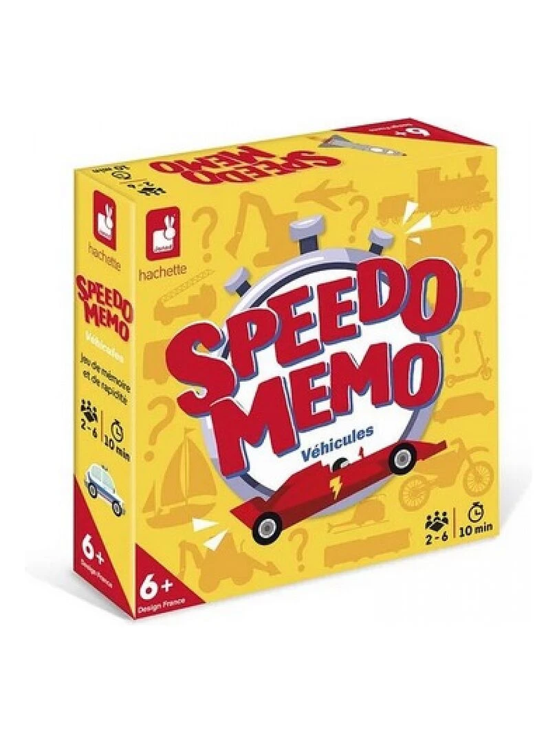 Jeu Speedo Memo Vehicules N/A