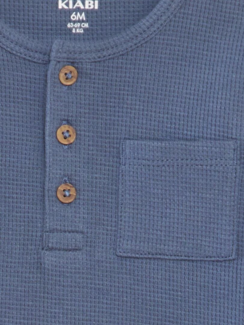 Ensemble T shirt + short en coton   2 pièces   ORANGE