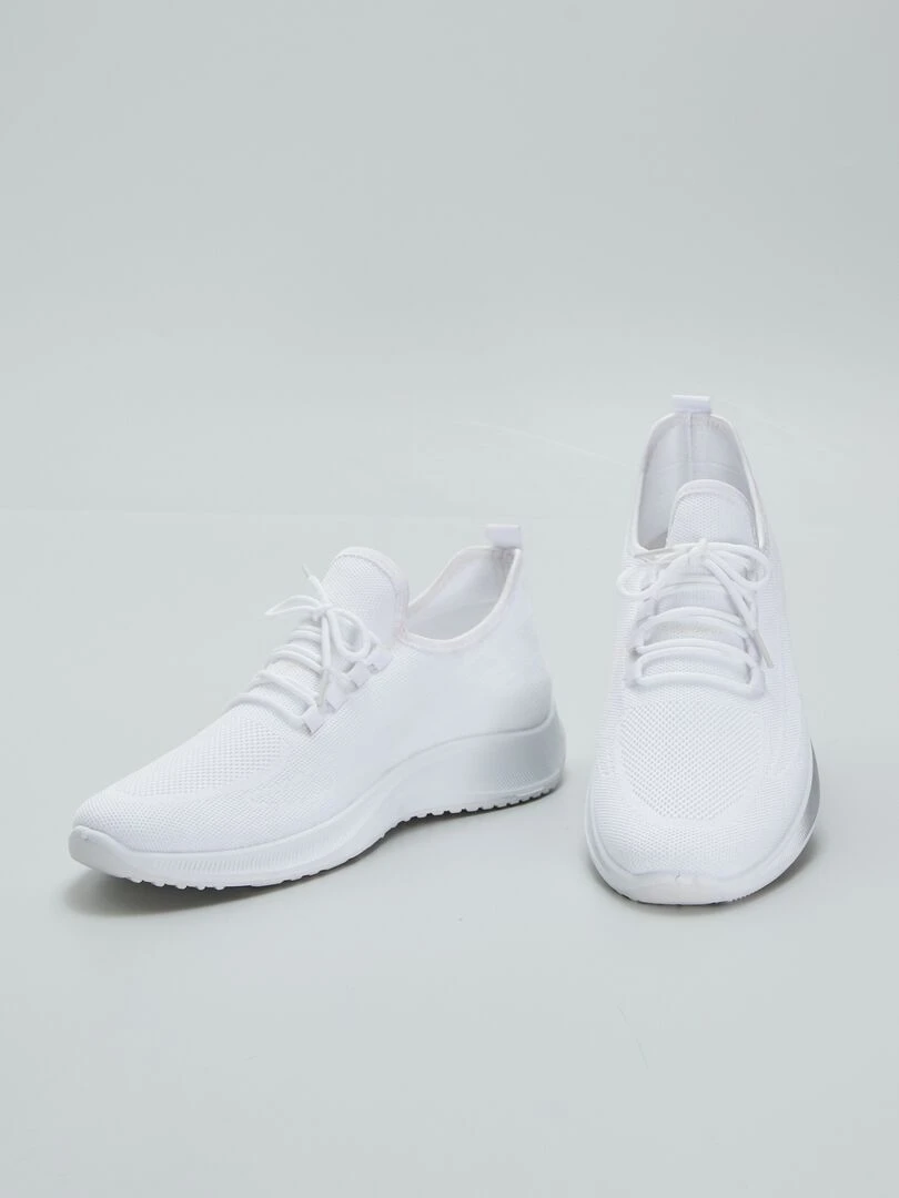 T shit en jersey   So Easy   Blanc