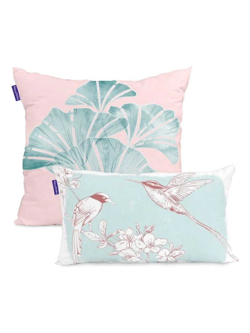 Housse de coussin décoratif Desert "Happyfriday"   Blanc