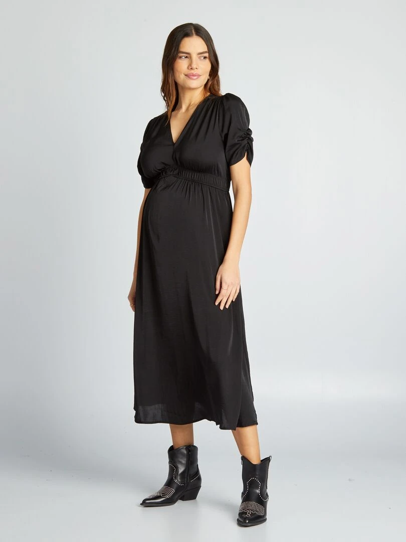 Robe de cérémonie grossesse   noir