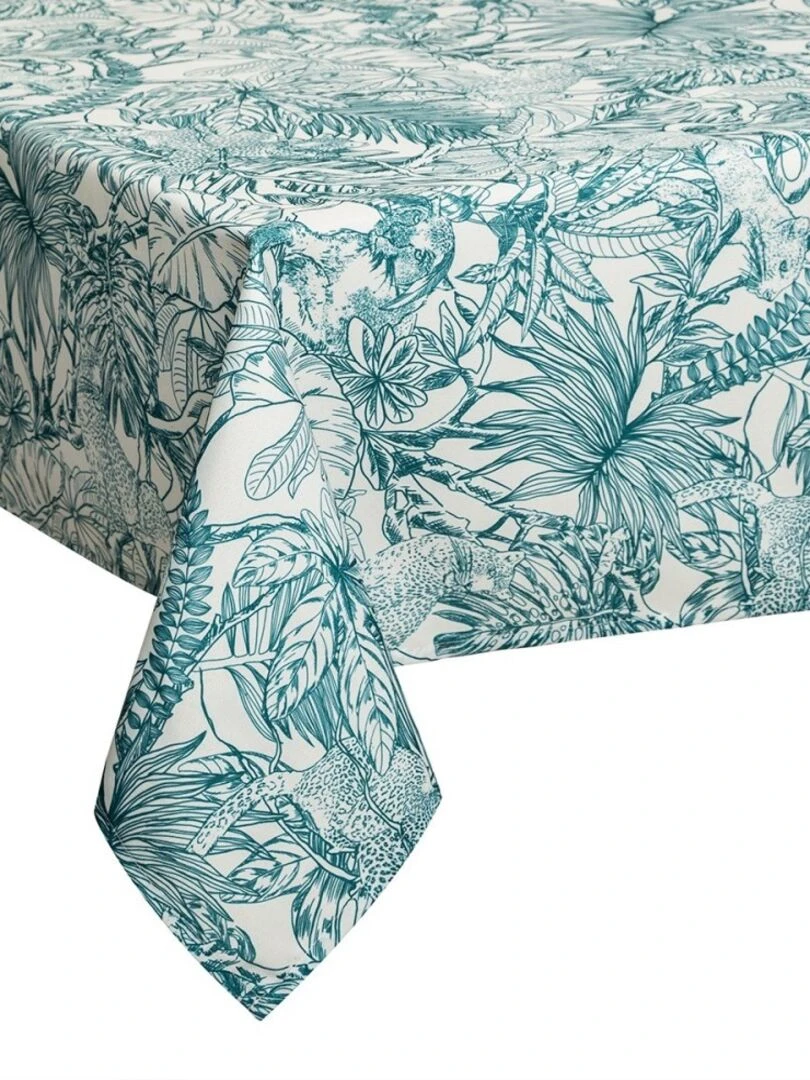 Nappe rectangulaire 140x240 cm Jungle Vert