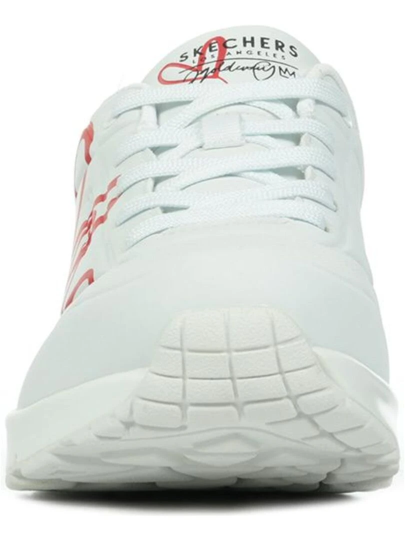 Baskets Skechers Uno Dripping In Love   Blanc