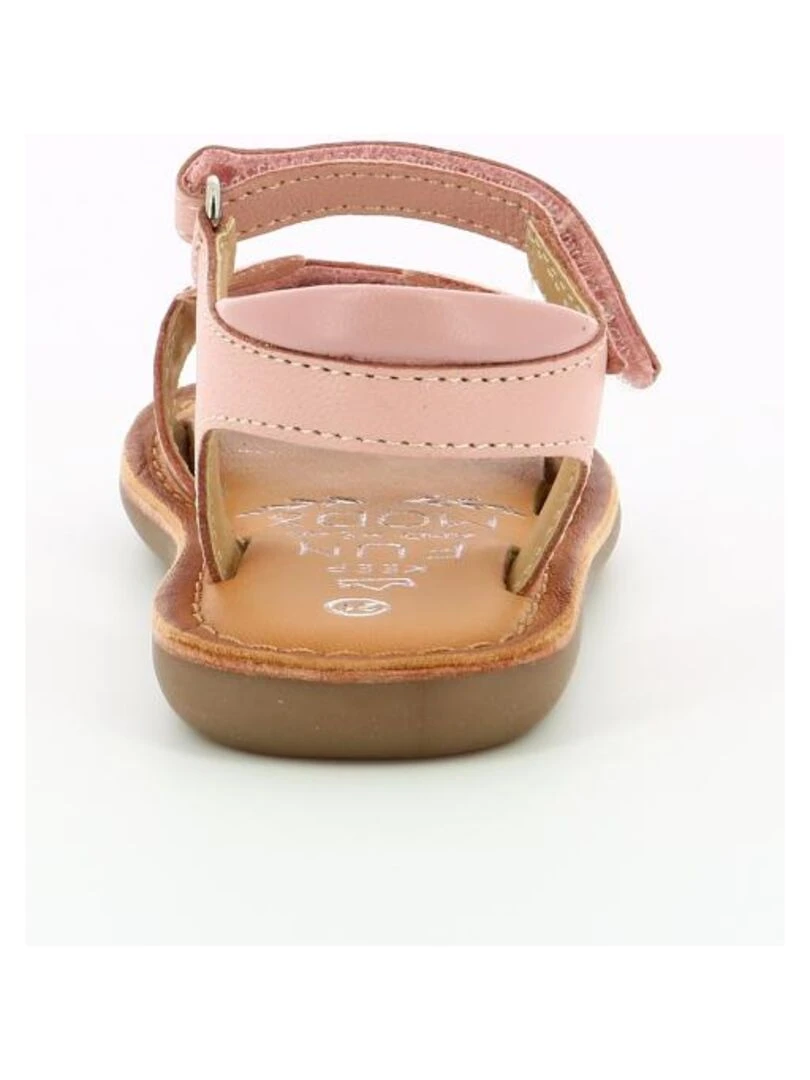 Sandales Cuir Cloonie   Rose