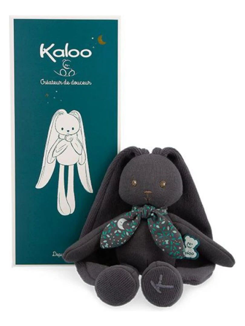 PANTIN LAPIN GRIS VIOLINE 25CM N/A