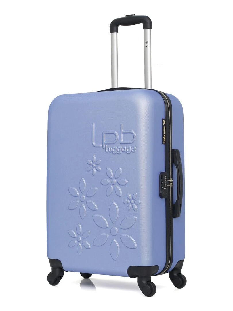LPB LUGGAGE VALISE WEEKEND ABS ELEONOR 4 ROUES 65 CM Bleu