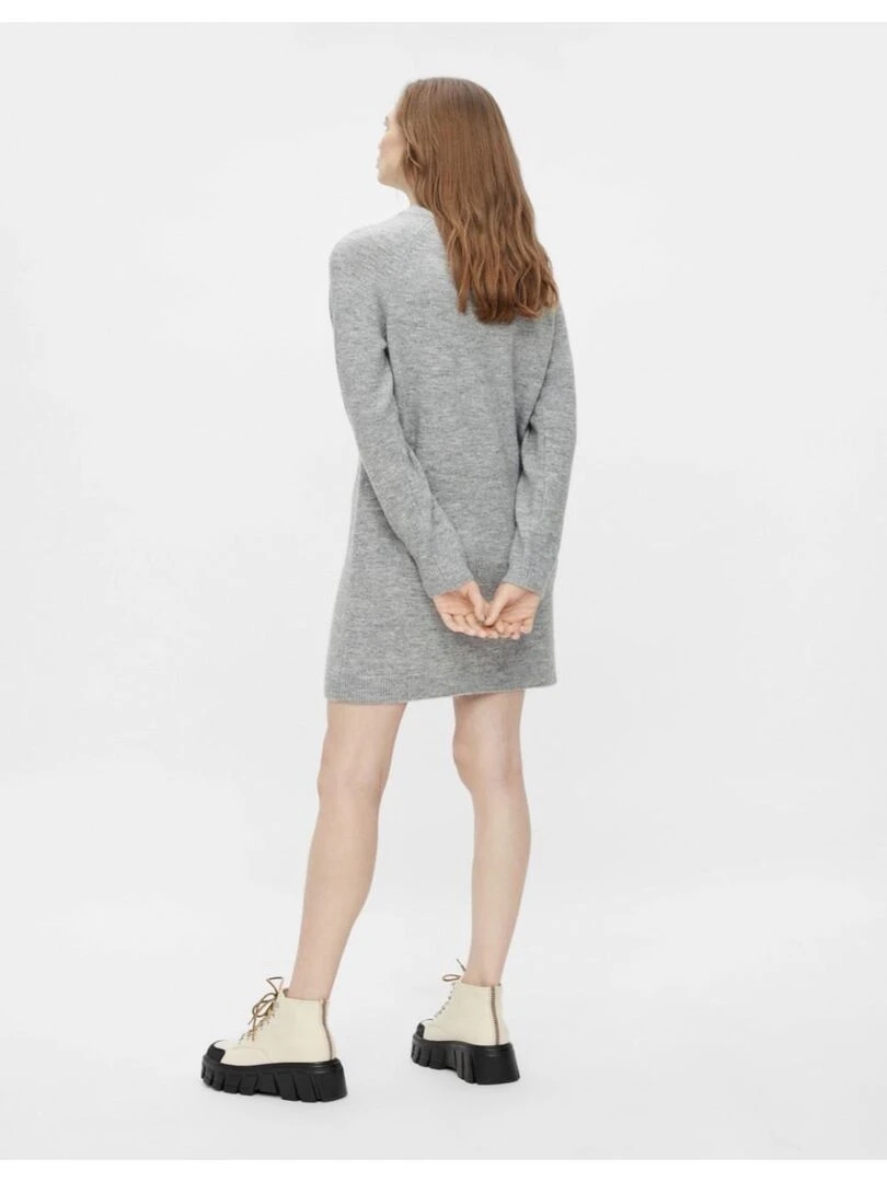 Robe pull Pieces   Gris