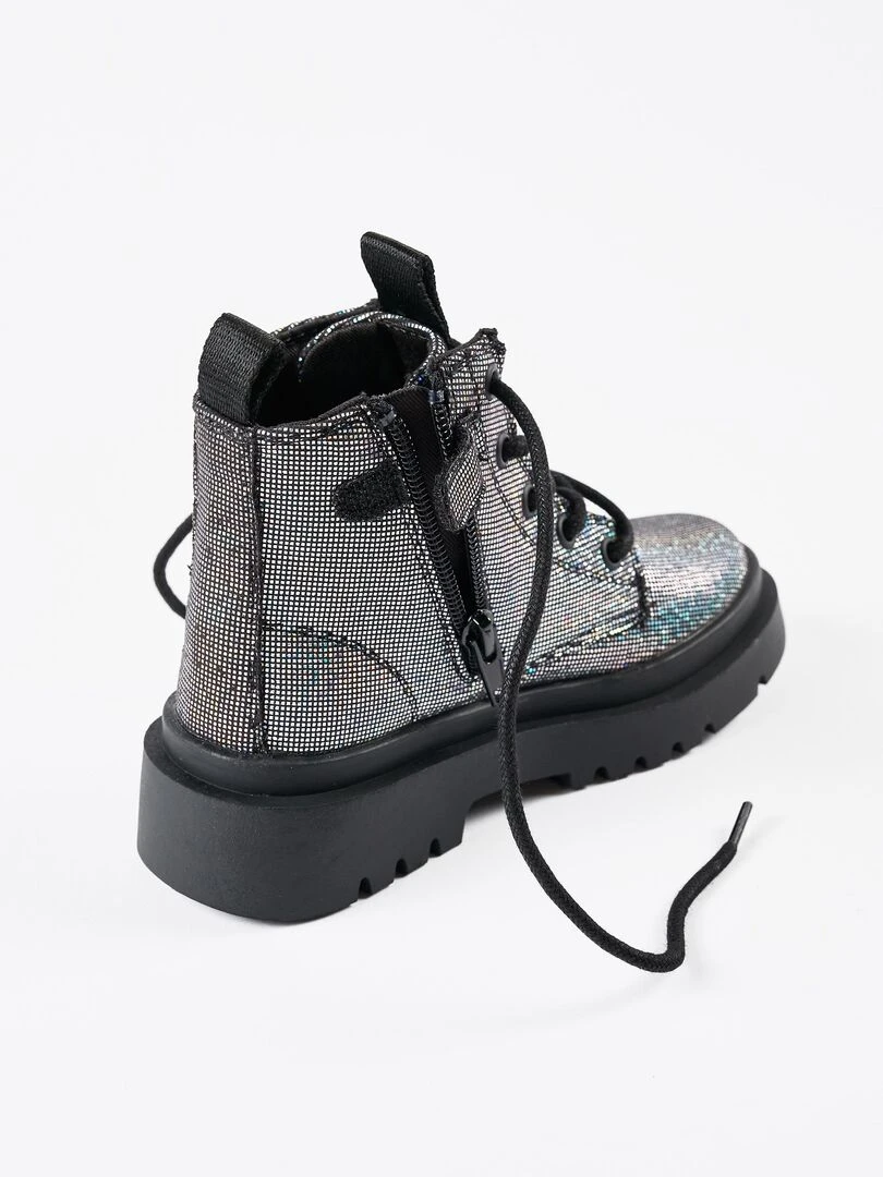 Bottes de motard pour fille   GIRLS N' ROSES   Violet