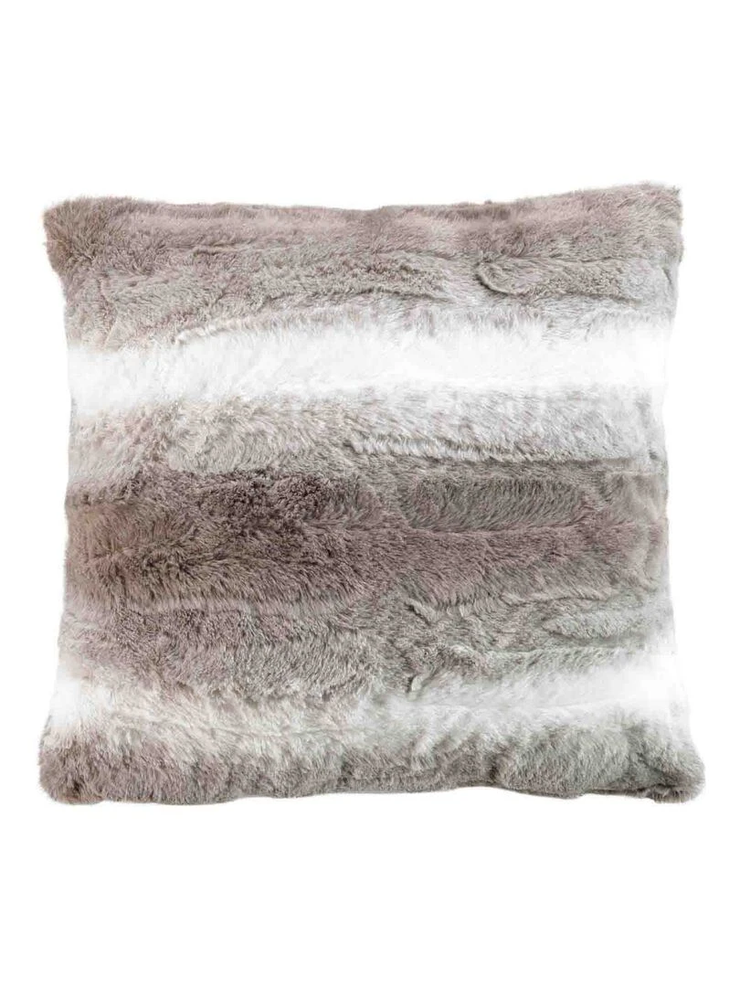 Housse de Coussin imitation fourrure Sven Beige