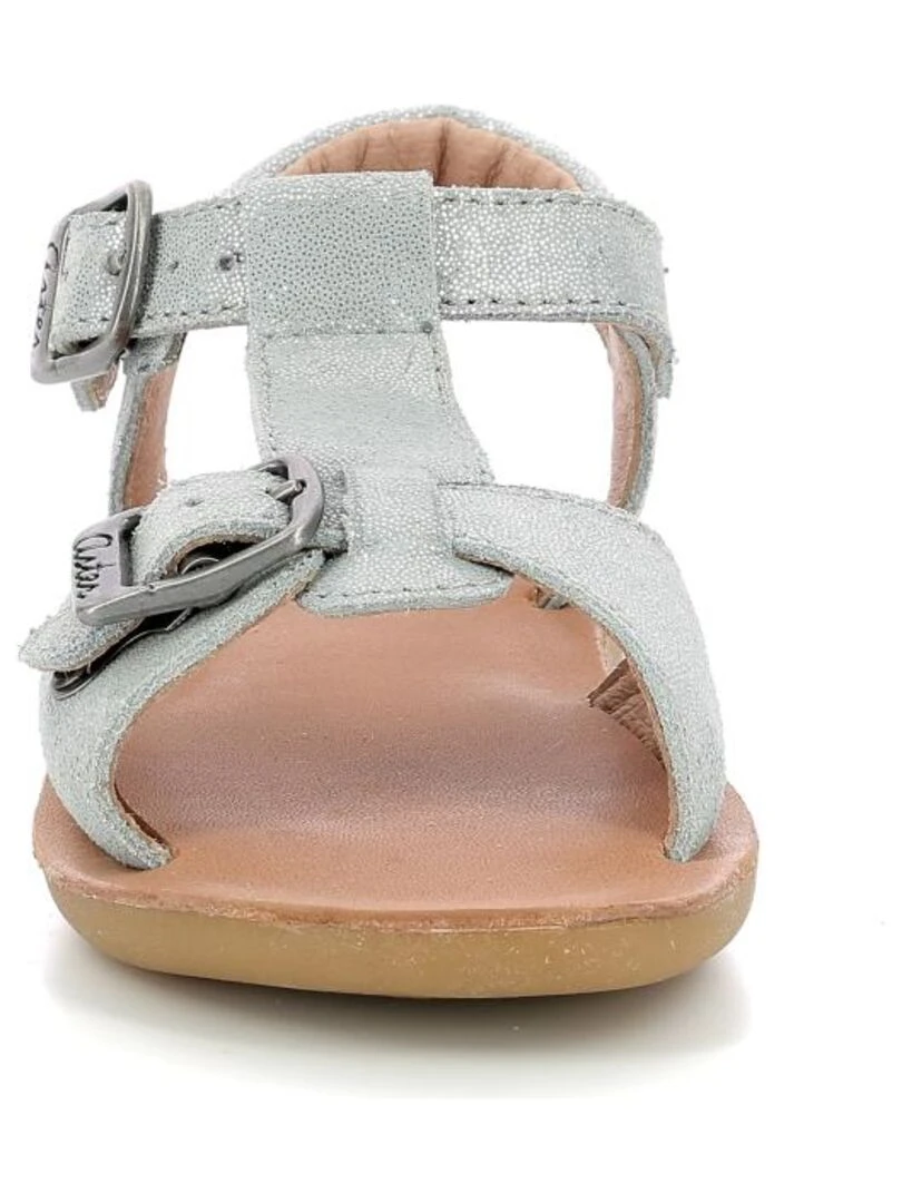 Sandales Cuir Taora   Argent