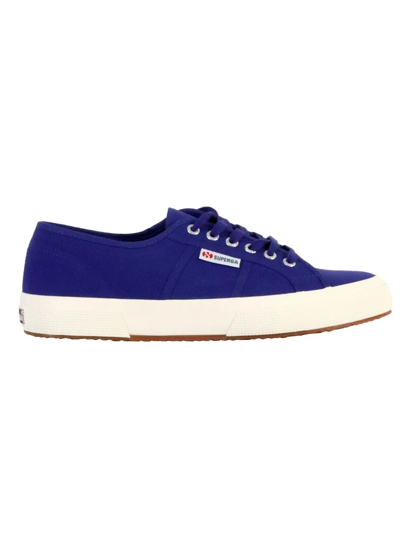 Basket Basse à Lacets Superga Cotu Classic Bleu