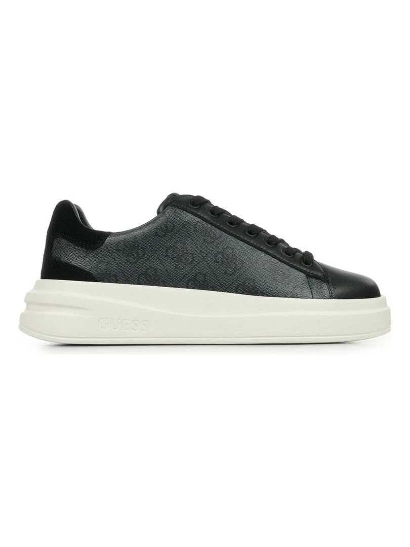 Baskets Guess Vibo Noir Gris Blanc
