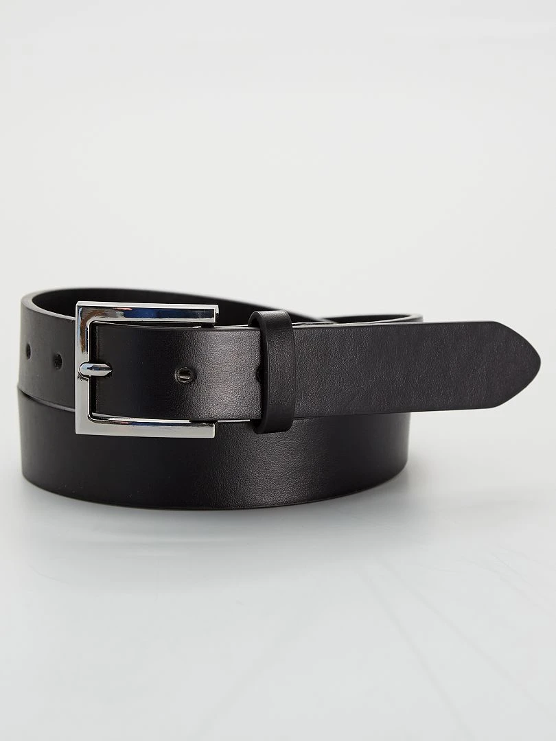 Ceinture en simili noir