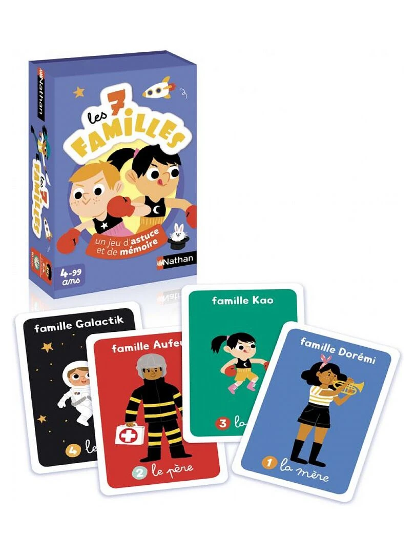 Jeu de cartes des 7 familles N/A