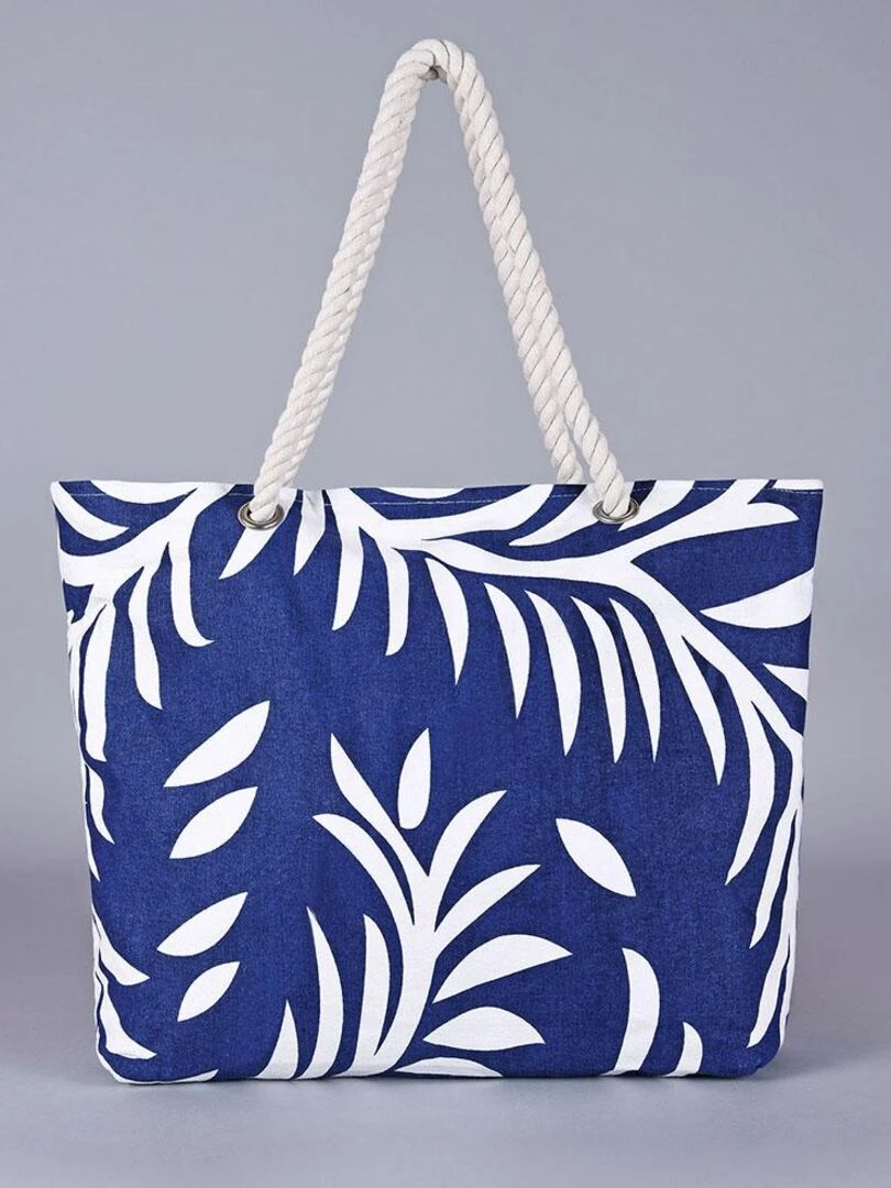 Sac de plage Iléa Bleu marine