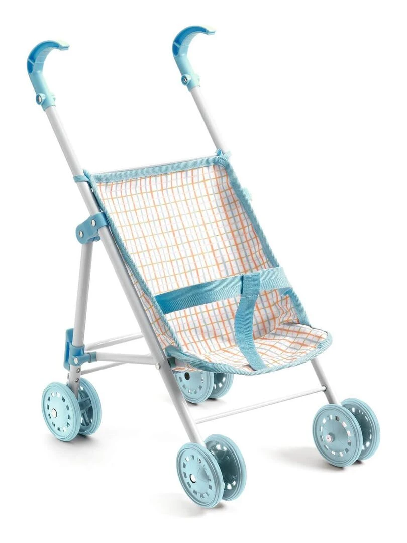 Accessoire pour poupon Poméa : Poussette métal 44 cm N/A