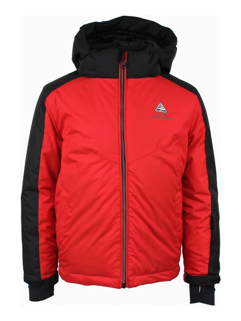 Blouson de ski garçon EGEE PEAK MOUNTAIN Rouge