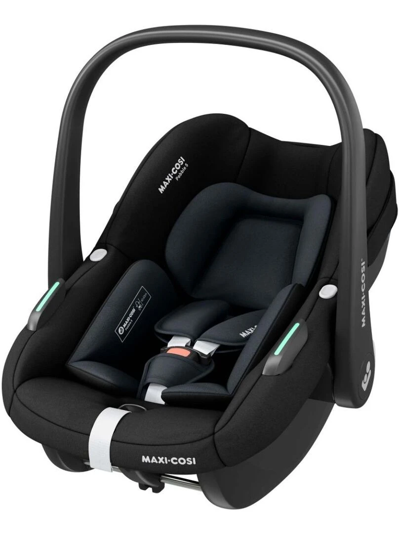 MAXI COSI Pebble S de la naissance à 15 mois i Size Confortable Tonal Black Noir Noir