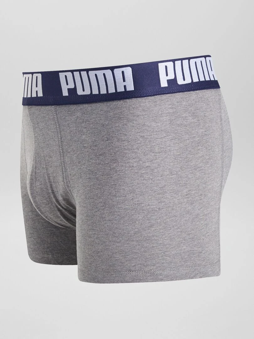 Boxers 'Puma'   Lot de 4   Rouge/gris/noir
