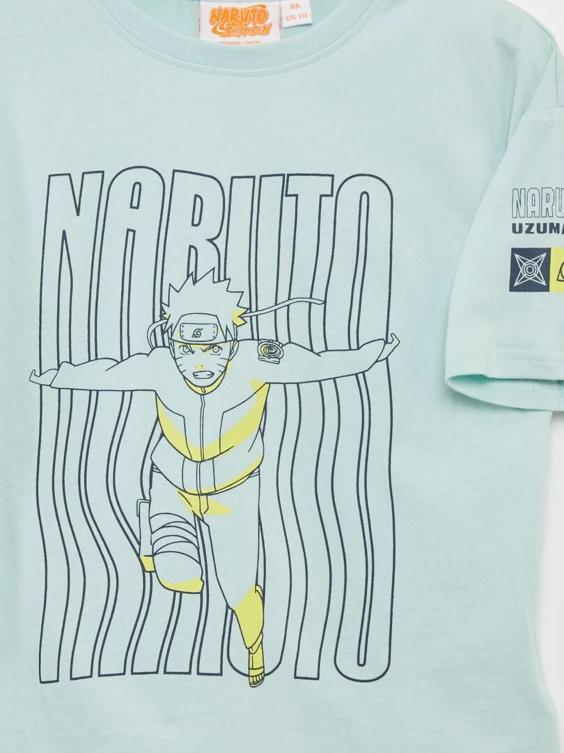 Ensemble court 2 pièces 'Naruto'   Bleu