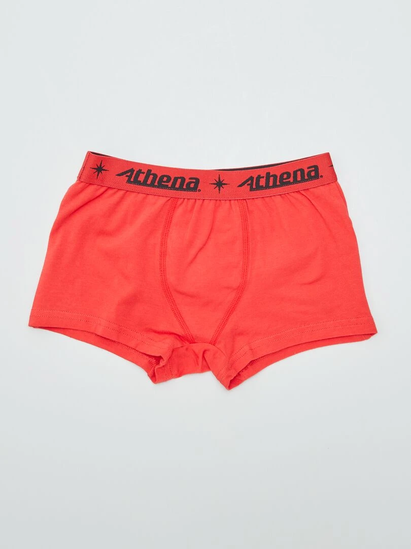 Lot de 3 boxers   ROUGE