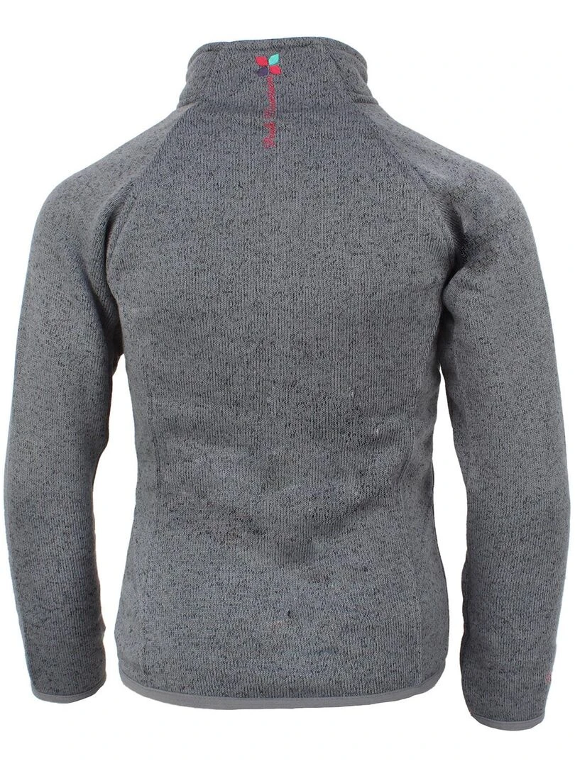 Blouson polaire fille FATORM PEAK MOUNTAIN Gris