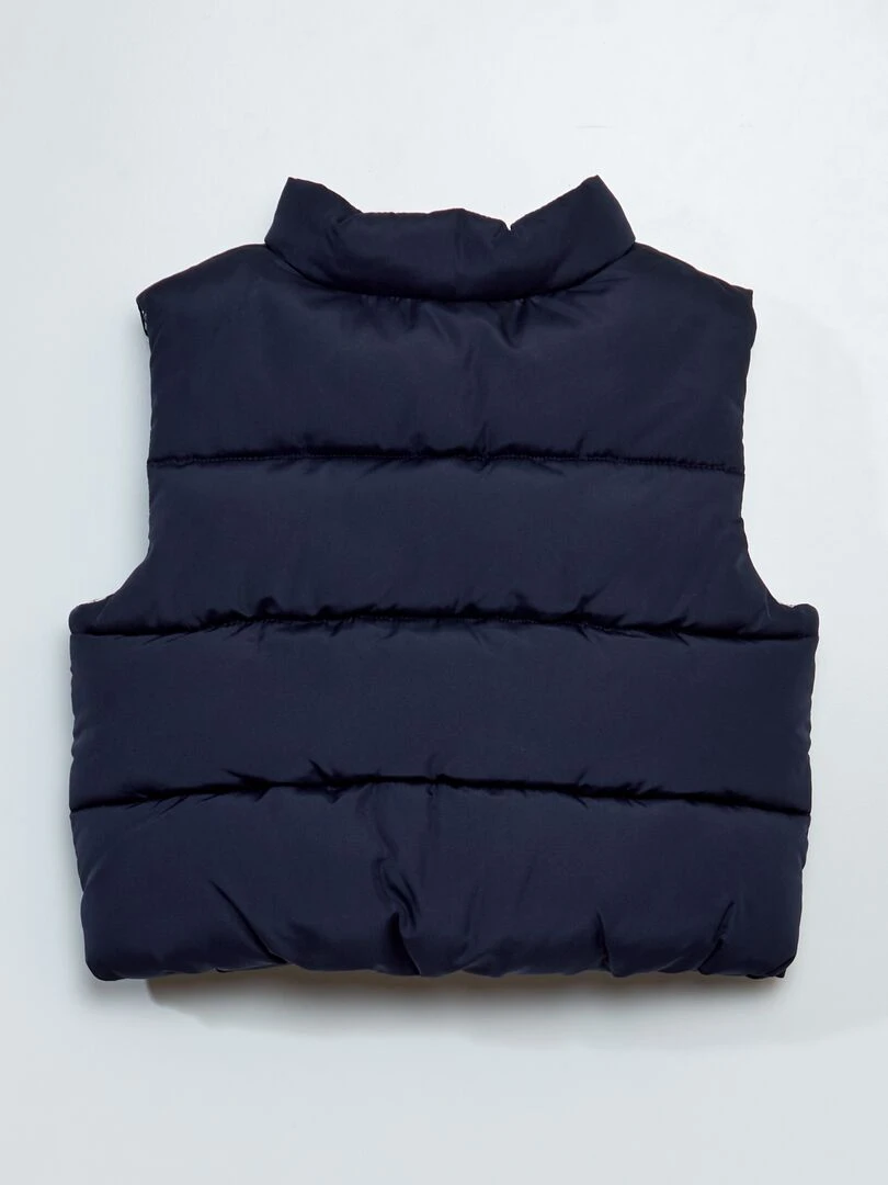 Doudoune sans manches   Blanc