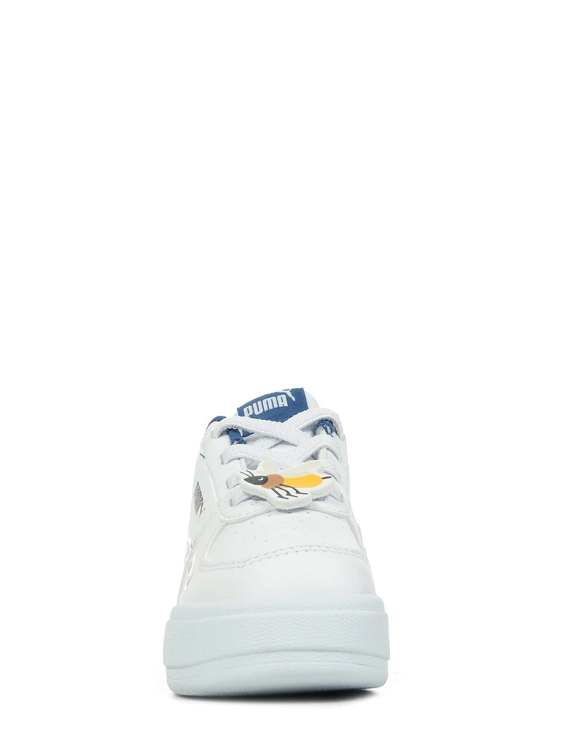 Baskets PUMA Caven Small World Ac Inf   Blanc