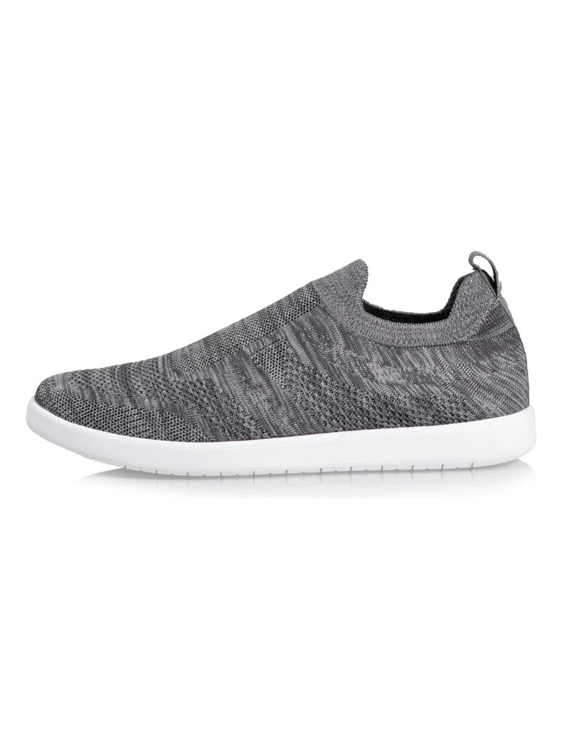 Baskets Confort Homme slip on sport Gris   Gris