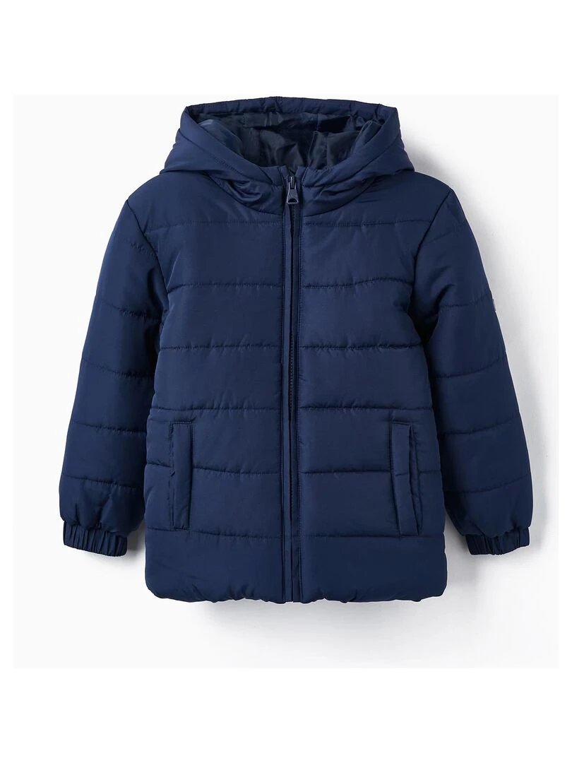 Veste matelassée avec capuche pour garçon DIFFERENT TOGETHER Bleu foncé