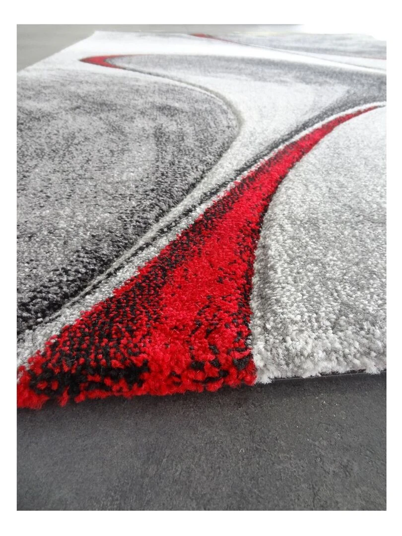 Tapis salon GARCA OEKO TEX® Rouge