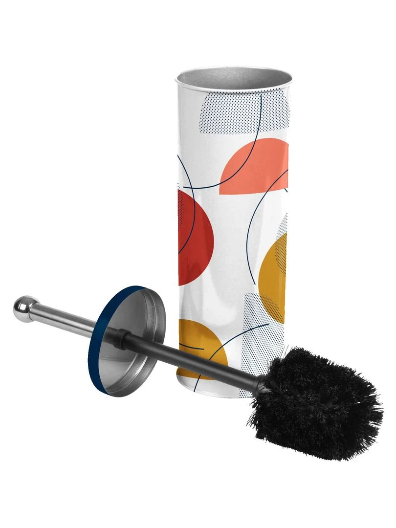 Brosse de toilette color pop Blanc