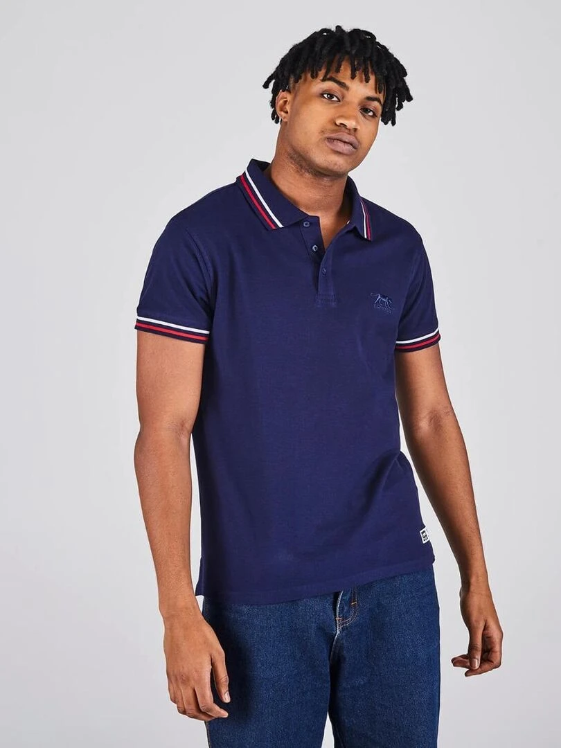 POLO IVO Airness Bleu marine