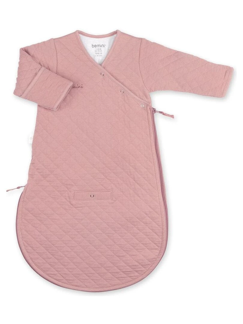 Bemini Gigoteuse avec moufles Pady quilted jersey Mauve