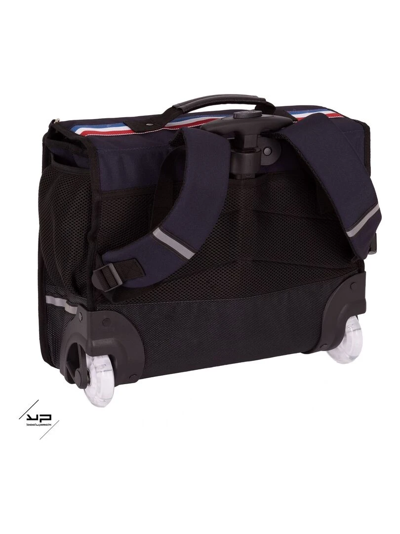 BODYPACK Cartable 41 cm roulettes recyclé Dino trottinette   Bleu