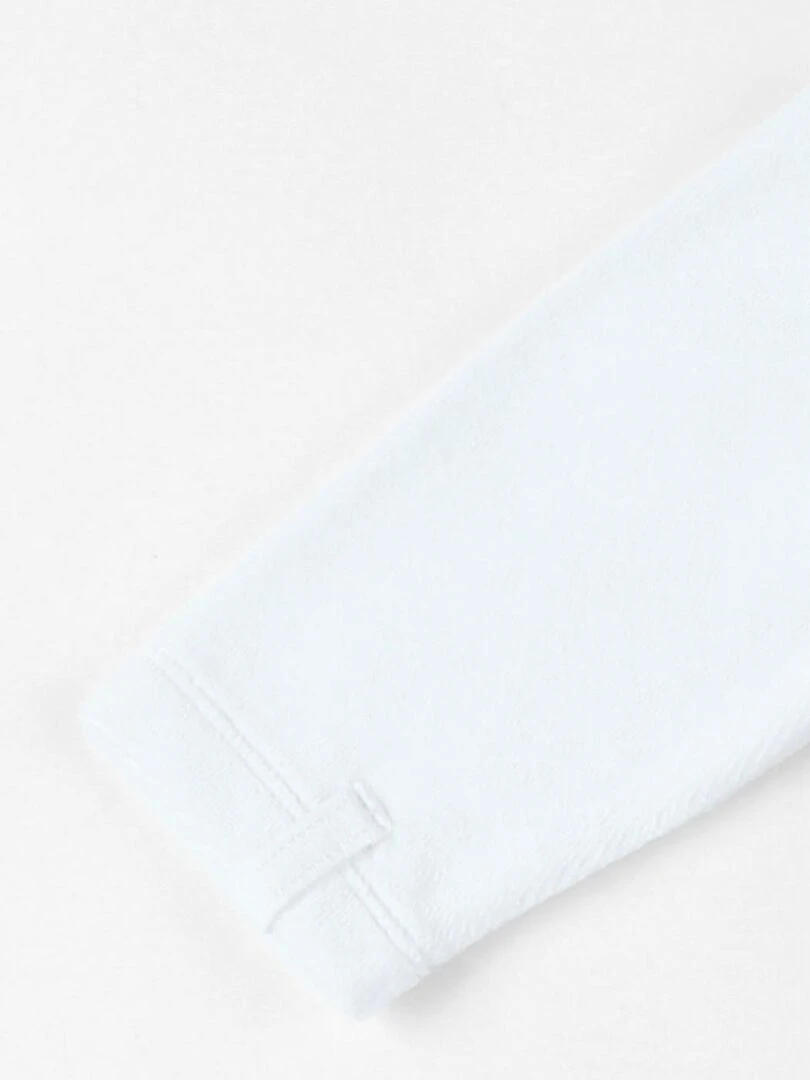 Pyjama 1 pièce licorne en velours    Noukie's   Blanc