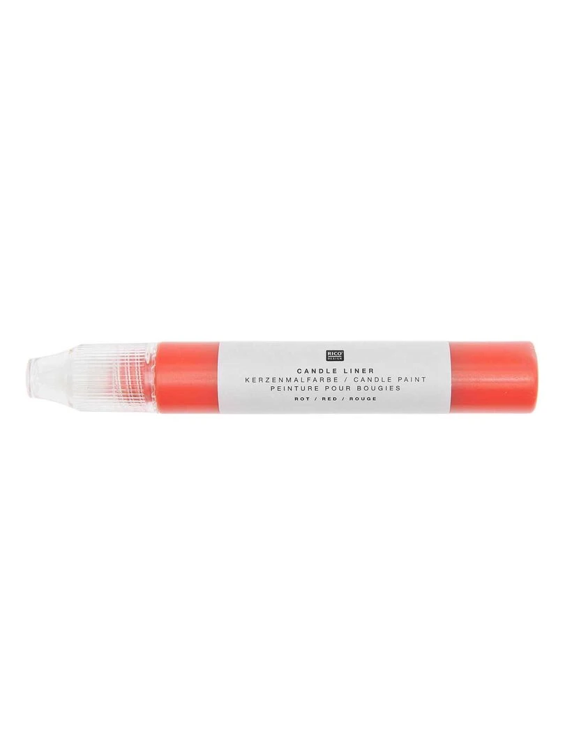 Peinture pour bougie 30 ml Rouge Rouge