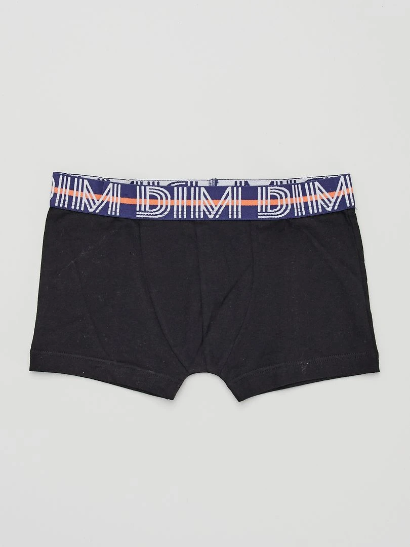 Lot de 3 boxers 'DIM' bleu/noir