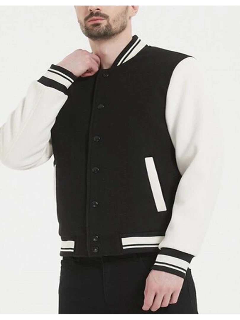 Blouson Teddy Kebello   Noir Noir