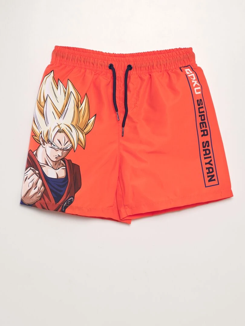 Short de bain 'Dragon Ball Z' Rouge
