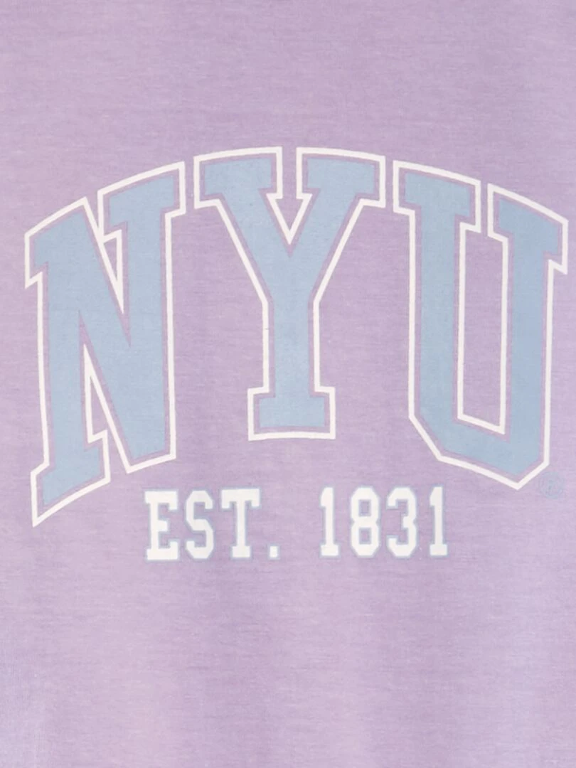 Pyjama dors bien 'NYU' Violet