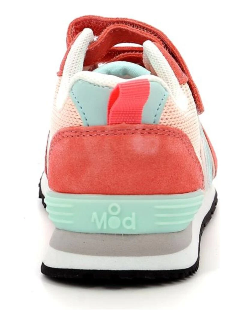 Sneakers basses Textile mesh Snookies   Rose